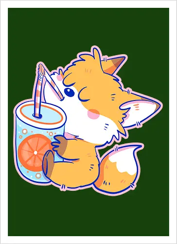 Stay Hydrated Fox