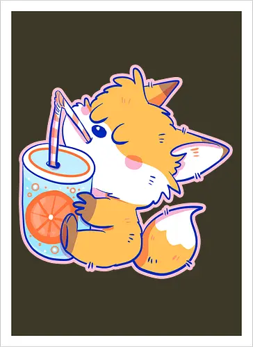 Stay Hydrated Fox