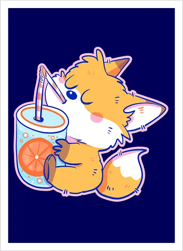 Stay Hydrated Fox