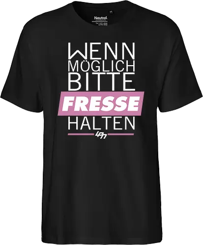 LPN05 - Wenn möglich Fresse halten (White) - lpn, youtube, youtuber, merchandise - Fairtrade T-Shirt