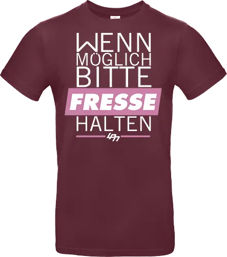 LPN05 - Wenn möglich Fresse halten (White) - lpn, youtube, youtuber, merchandise - Standard T-Shirt