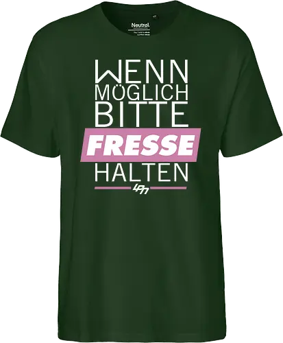LPN05 - Wenn möglich Fresse halten (White) - lpn, youtube, youtuber, merchandise - Fairtrade T-Shirt