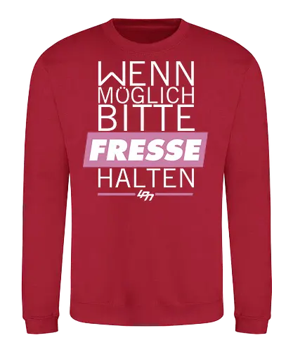 LPN05 - Wenn möglich Fresse halten (White) - lpn, youtube, youtuber, merchandise - Sweatshirt