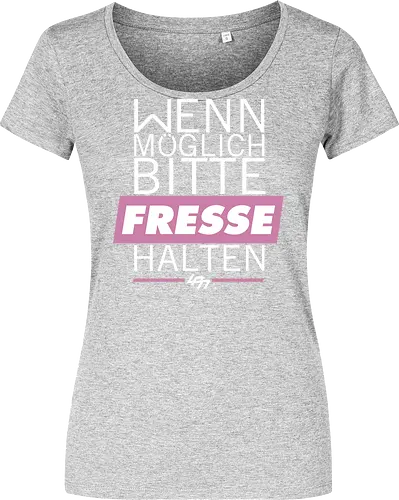 LPN05 - Wenn möglich Fresse halten (White) - lpn, youtube, youtuber, merchandise - Women T-Shirt