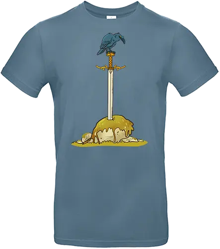 Longsword - Sword, Rabe, Schwert, Tarnt, Fantasy - Standard T-Shirt