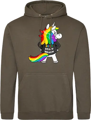 Bunt statt braun - Standard Hoodie