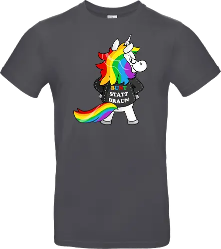 Bunt statt braun - Standard T-Shirt