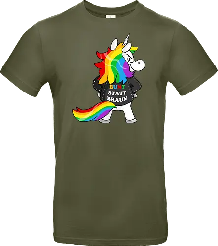 Bunt statt braun - Standard T-Shirt