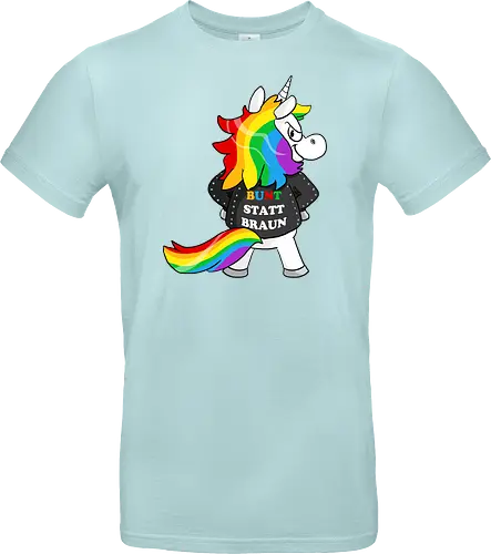 Bunt statt braun - Standard T-Shirt