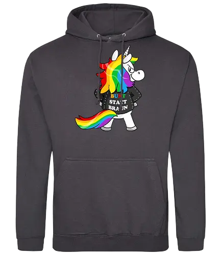 Bunt statt braun - Standard Hoodie