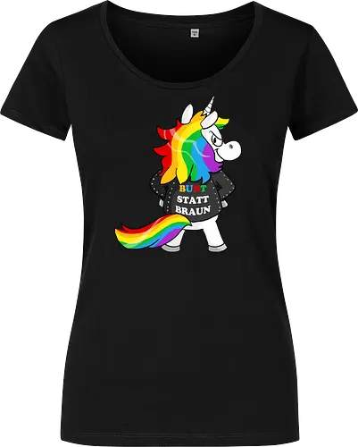 Bunt statt braun - Women T-Shirt