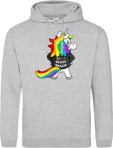 Bunt statt braun - Standard Hoodie