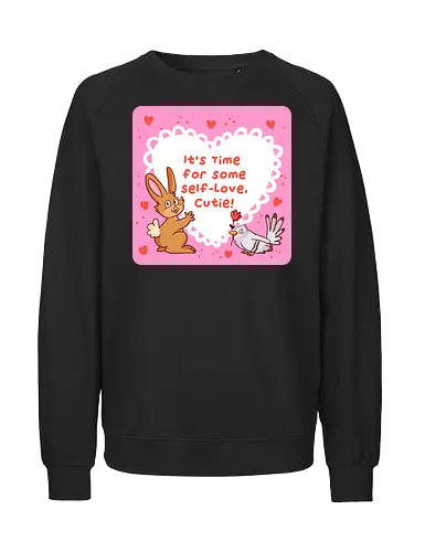 Self-Love - Love, Selfcare, cute - Fairtrade Sweatshirt