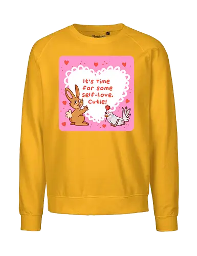 Self-Love - Love, Selfcare, cute - Fairtrade Sweatshirt