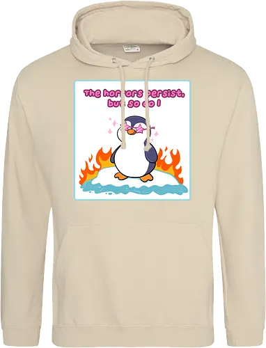 The horror persists but so do I