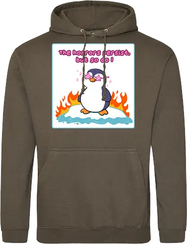 The horror persists but so do I