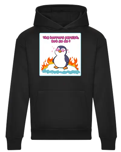 The horror persists but so do I