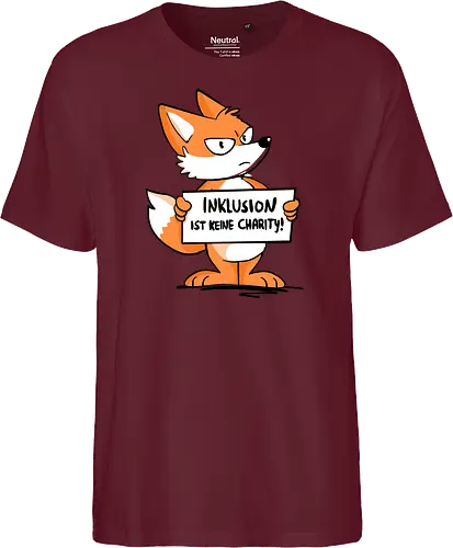 Inklusion - Inklusion, Fuchs - Fairtrade T-Shirt