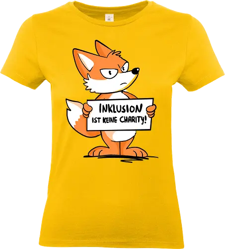 Inklusion - Inklusion, Fuchs - Standard T-Shirt (Women)