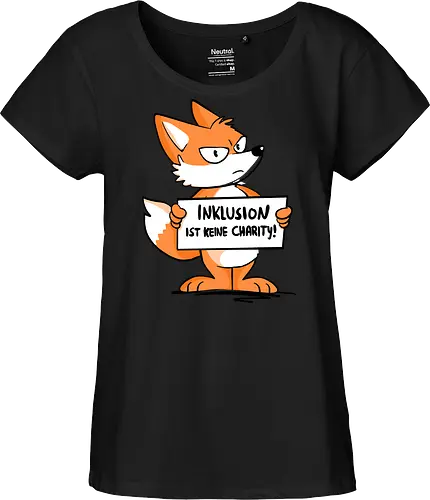 Inklusion - Inklusion, Fuchs - Fairtrade Girl Shirt
