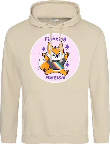 Fighting Ableism - Ableism, Fuchs, Fox, Human Rights - Standard Hoodie