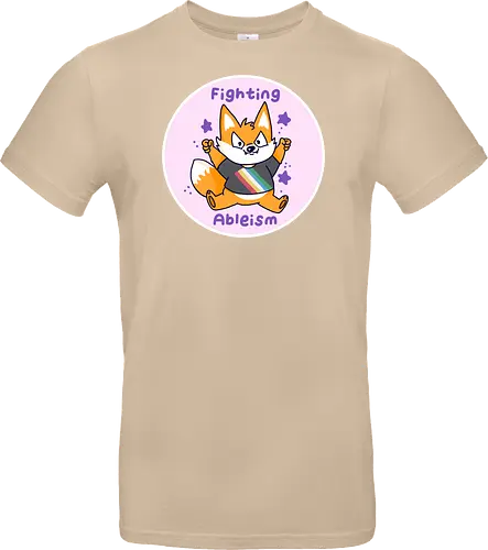 Fighting Ableism - Ableism, Fuchs, Fox, Human Rights - Standard T-Shirt