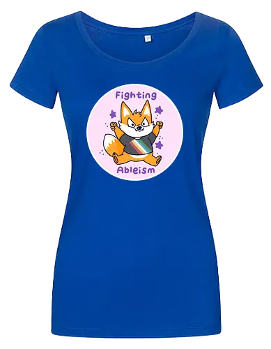 Fighting Ableism - Ableism, Fuchs, Fox, Human Rights - Women T-Shirt