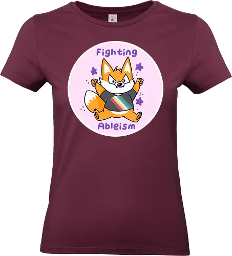 Fighting Ableism - Ableism, Fuchs, Fox, Human Rights - Standard T-Shirt (Women)