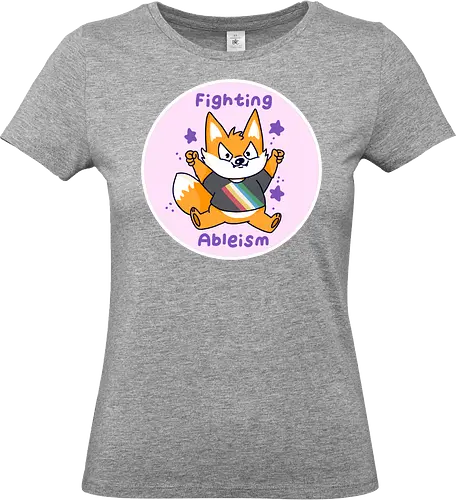 Fighting Ableism - Ableism, Fuchs, Fox, Human Rights - Standard T-Shirt (Women)
