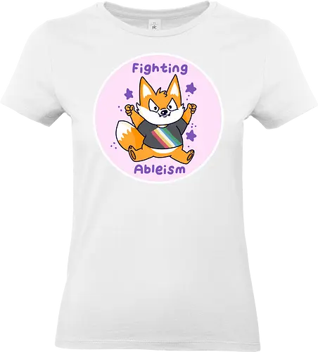 Fighting Ableism - Ableism, Fuchs, Fox, Human Rights - Standard T-Shirt (Women)