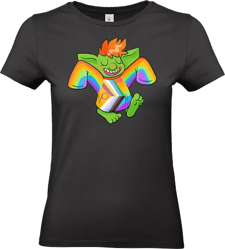 Pride Goblin - Pride, Queer, Goblin, LGBTQIA - Standard T-Shirt (Women)