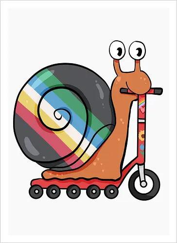 Disability Pride Schnecke