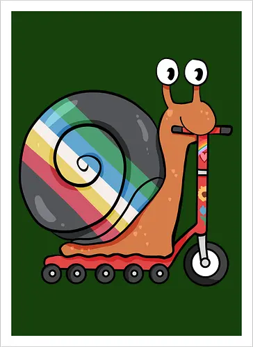 Disability Pride Schnecke