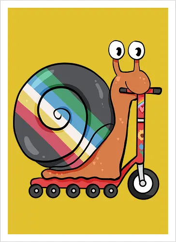 Disability Pride Schnecke