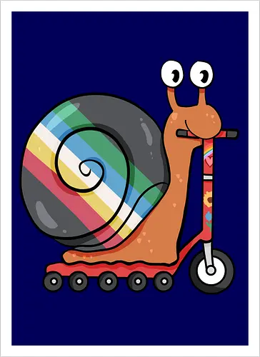 Disability Pride Schnecke