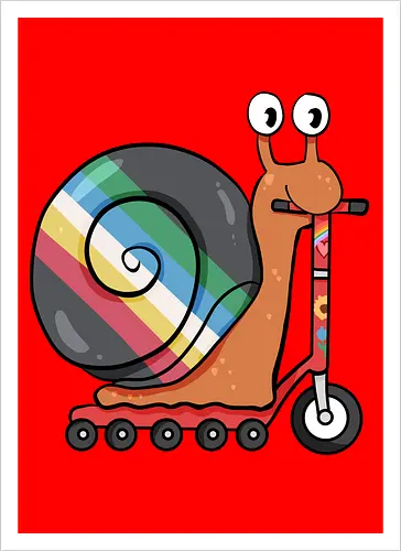 Disability Pride Schnecke