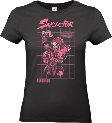 Skeletor - skeletor, 80s, he man, masters of the universe, eternia, grayskull, heman, motu, retro - Standard T-Shirt (Women)