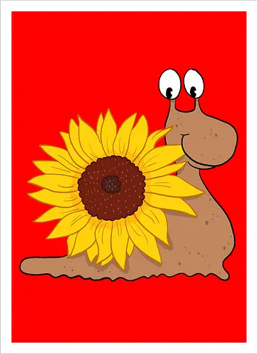 Sonnenblumenschnecke