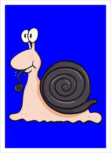 Lakritzschnecke - Lakritze, Schnecke - Artprint
