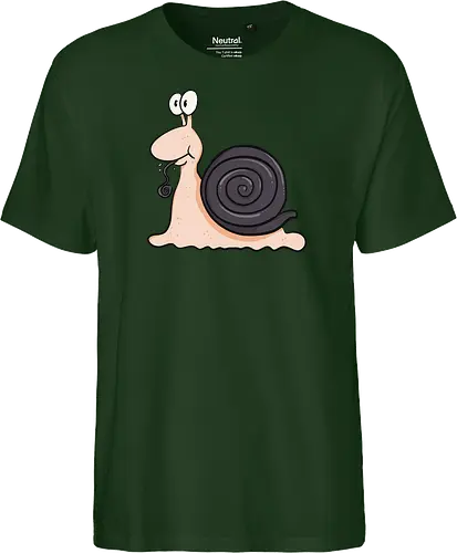 Lakritzschnecke - Lakritze, Schnecke - Fairtrade T-Shirt