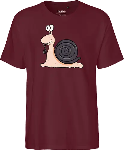 Lakritzschnecke - Lakritze, Schnecke - Fairtrade T-Shirt