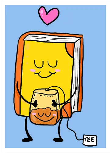 Buch und Tee