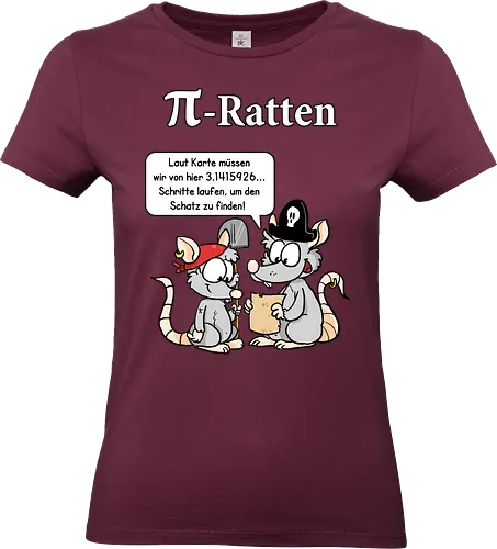 Pi-Ratten - Ratten, Mathe - Standard T-Shirt (Women)