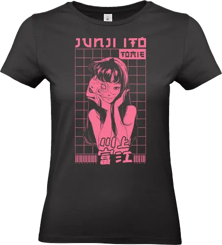 Tomie Junji Ito Maniac - junji ito, cngela, japan, girl, eyes, horror, manga, film, scary, japanese, spooky, halloween, fear, ghost, frightening - Standard T-Shirt (Women)