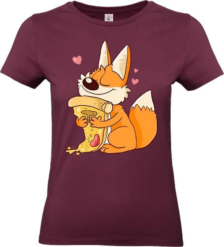 Pizza-Liebe - Pizza, Fuchs - Standard T-Shirt (Women)