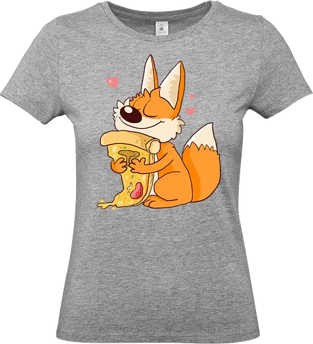 Pizza-Liebe - Pizza, Fuchs - Standard T-Shirt (Women)