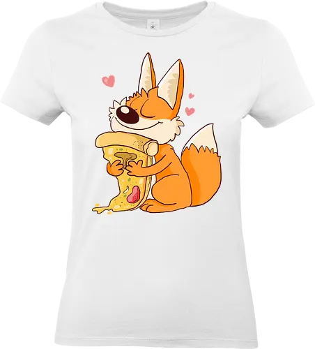 Pizza-Liebe - Pizza, Fuchs - Standard T-Shirt (Women)