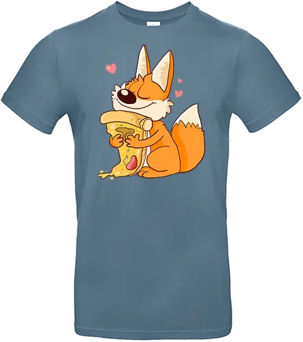 Pizza-Liebe - Pizza, Fuchs - Standard T-Shirt