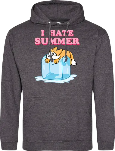 I hate Summer - Summer, Sommer, Fuchs - Standard Hoodie
