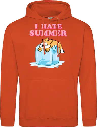 I hate Summer - Summer, Sommer, Fuchs - Standard Hoodie